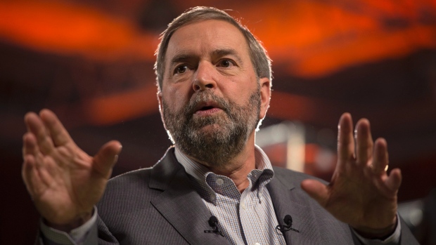 NDP Leader Tom Mulcair