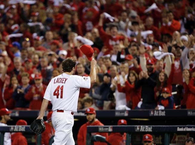 Lackey dominates, Cardinals beat Cubs 4-0 in NLDS opener