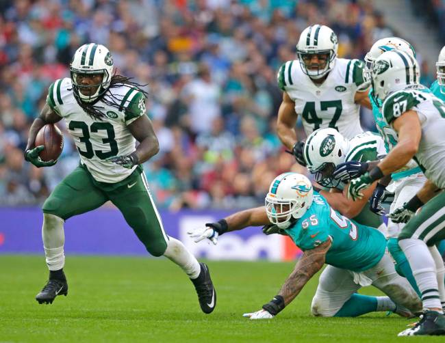 Chris Ivory #33 of the New York Jets