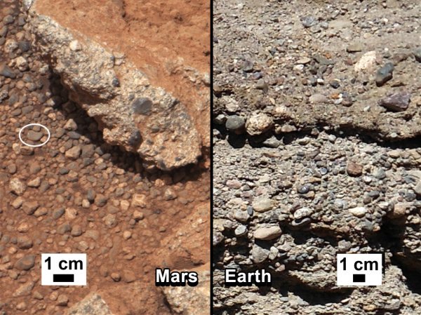 New study unravels source of pebbles on Mars just weeks after the news that Mars may be harboring liquid water under the surface