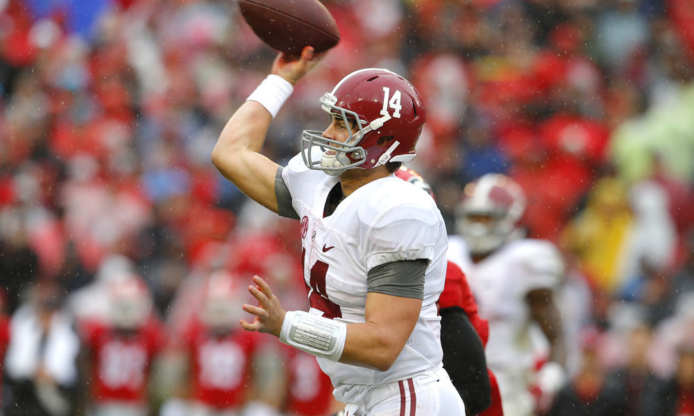 Brice Ramsey had a horrific day when his turn came at QB