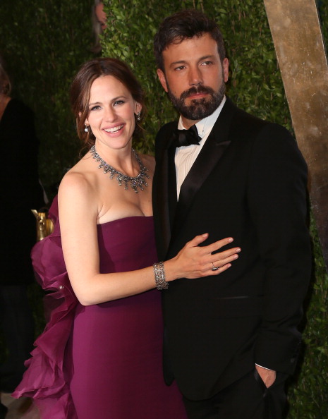 Jennifer Garner and Ben Affleck at the 2013 Vanity Fair Oscar Party