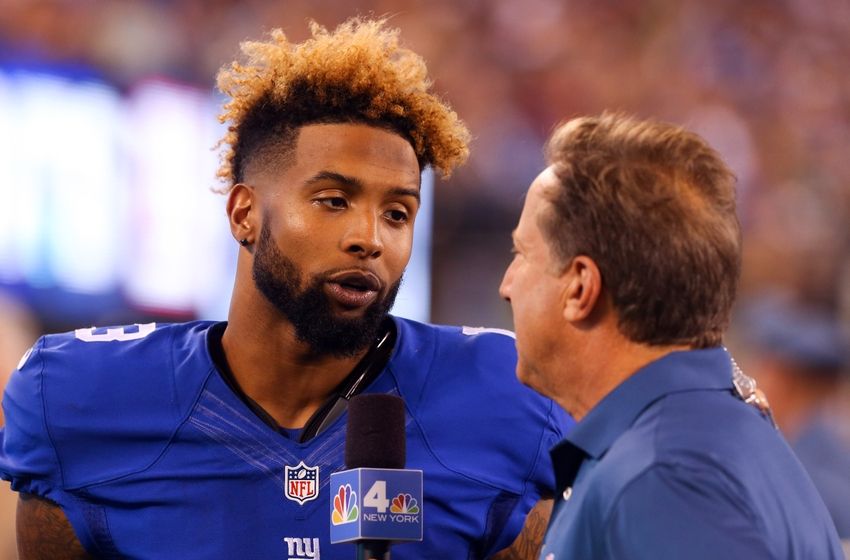 Did Giants' Odell Beckham punch Bills' Duke Williams on Sunday?