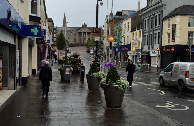 Omagh town centre opens again