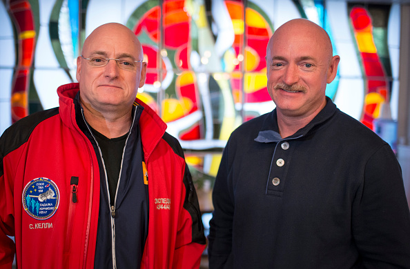 Mark Kelly and Scott Kelly