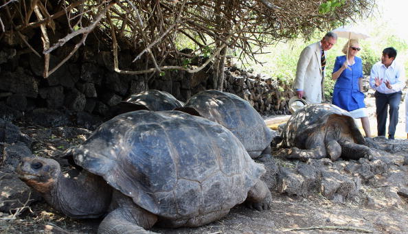 Prince Charles And Camilla Duchess of Cornwall Galapagos Tour back in 2009