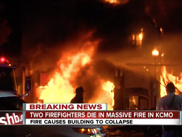 2 firefighters killed after Kansas City building collapses