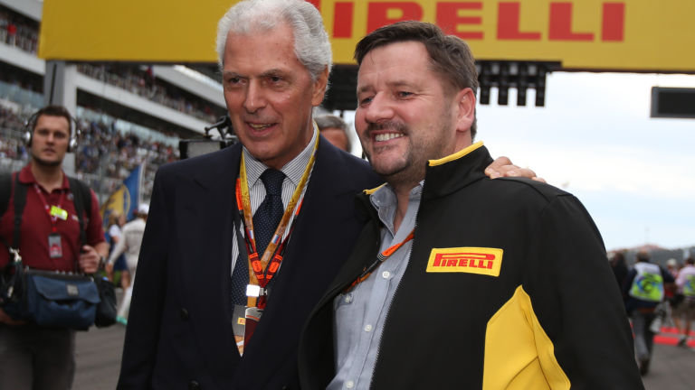 Pirelli's Marco Tronchetti Provera and Paul Hembery have confirmed a new three-year tyre deal has been agreed