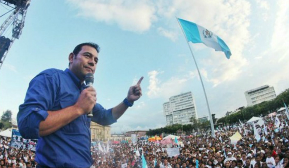 Comedian Jimmy Morales wins Guatemalan Presidency By Landslide