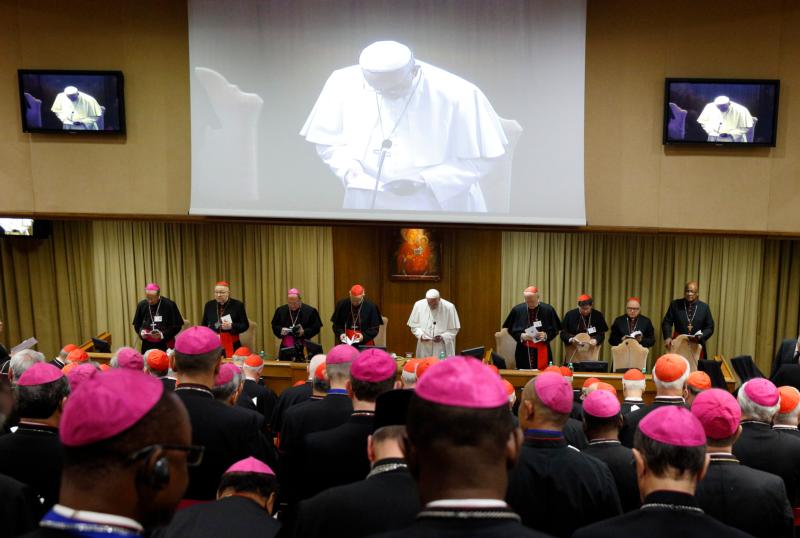 Pope says synod is not parliament but place to listen to Holy Spirit