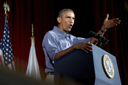 President Barack Obama says labor laws should be strengthened and it should be easier for workers to join unions