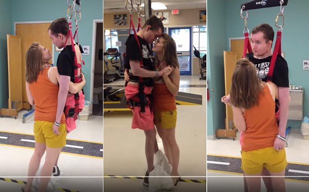 Quadriplegic man dances with his wife in inspiring video six years after car