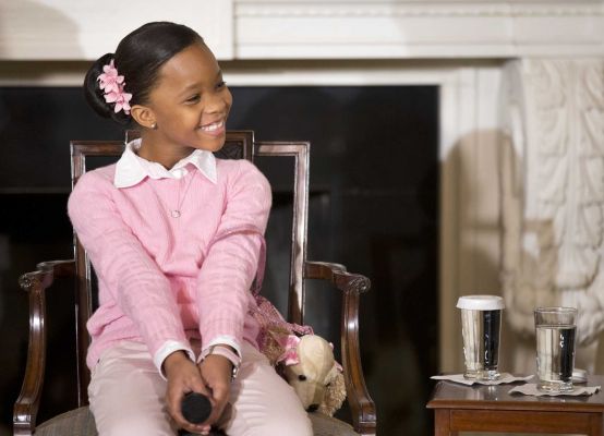 Actress Quvenzhane Wallis 12 who starred