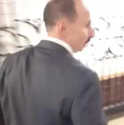 Steven Esposito a retired cop was arrested for allegedly exposing himself to a woman at a Midtown subway station and then waving a gun at a man who attempted to take his