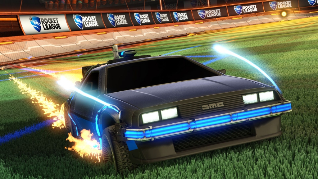 Rocket League gets Back to the Future car pack