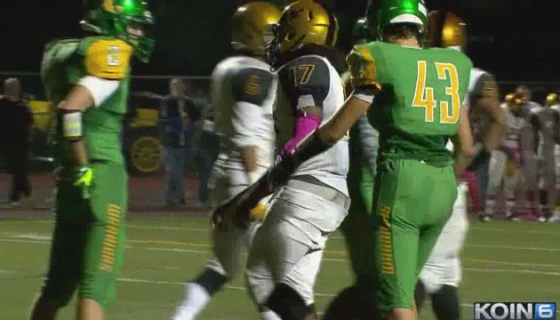 Roosevelt vs Cleveland in a KOIN 6 Blitz game Oct. 6 2015