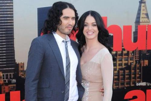 Russell Brand and Katy Perry