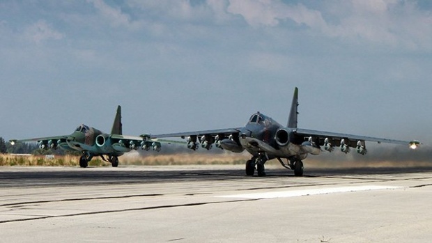 Russian bombers in Syria