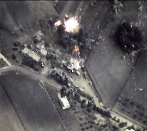 Russian Jets Hit 12 ISIL Targets in Syria