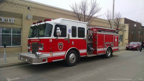 SF Fire Rescue fire engine