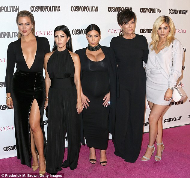 Standing out With her supermodel half-sister Kendall Jenner in England Khloé was undoubtedly the sexiest Kardashian at Monday night's Cosmopolitan 50th Birthday Celebration in West Hollywood