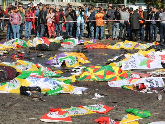 Twin Blasts At Peace Rally In Turkey Kill 30