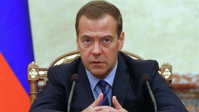 Russian Prime Minister Dmitry Medvedev