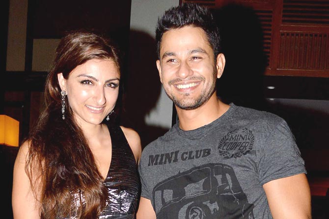 Soha Ali Khan and Kunal Kemmu