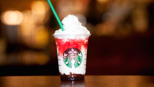 Starbucks Halloween Fang Tastic Frappuccino