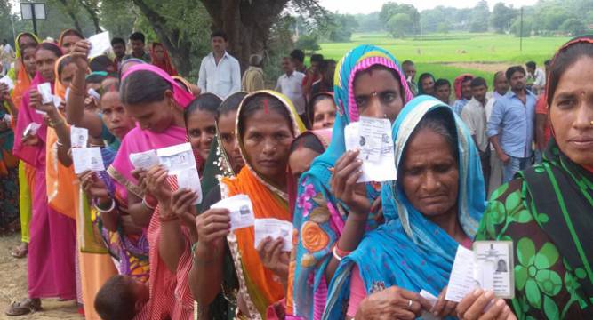 First phase of Bihar polls Voting ends in all 49 constituencies 57 pc turnout