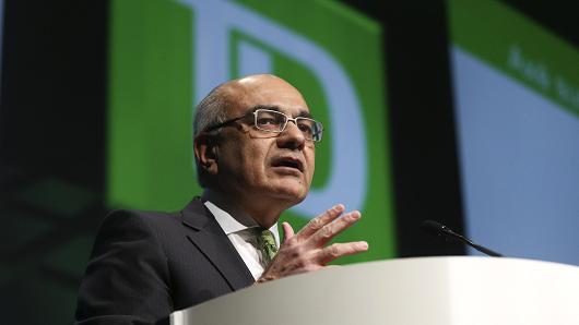 TD Bank President and CEOI Bharat Masrani