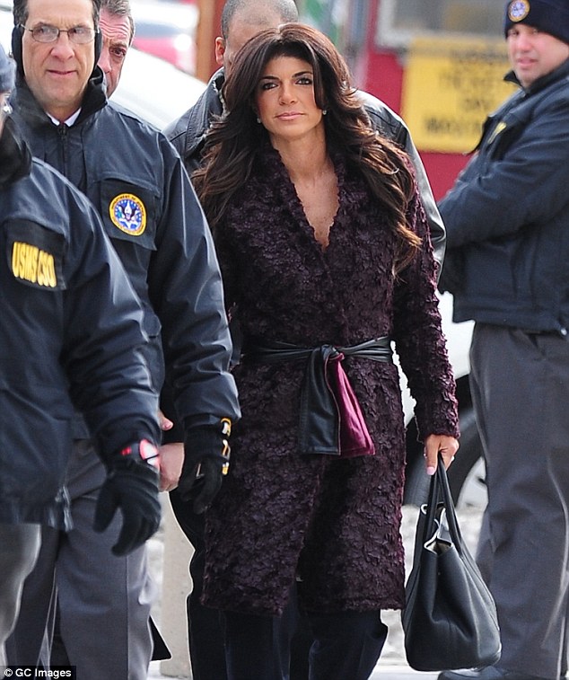 Life behind bars Teresa Giudice has revealed she was searched by guards who she claims thought she had a smartphone secreted away