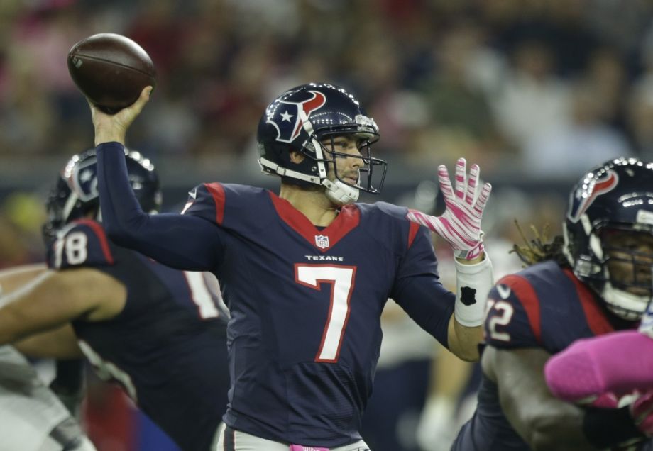 What the Texans would love to get more than anything from Brian Hoyer in his second turn as the starting QB is a sense of consistency that's been lacking at the position in recent years