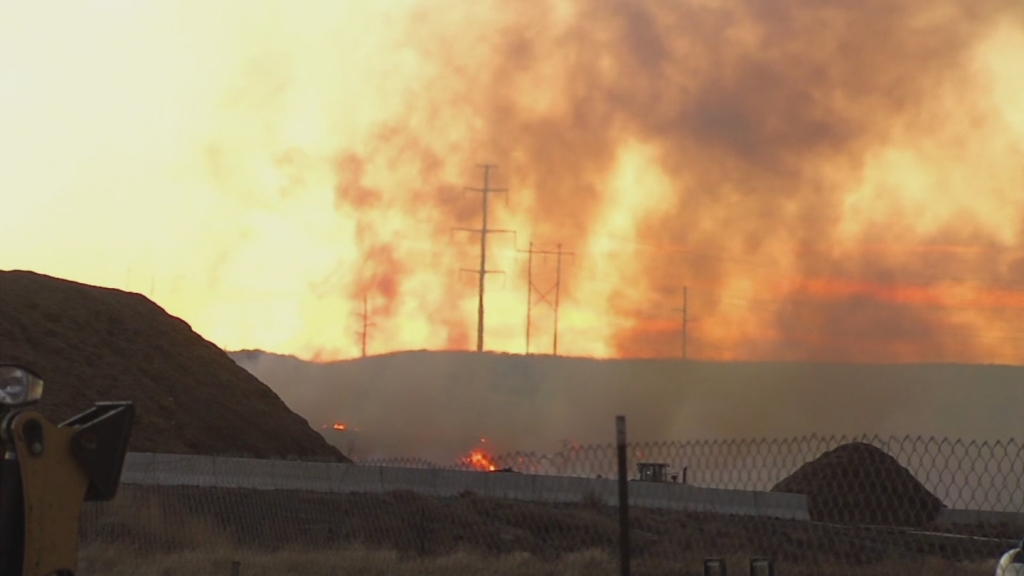 The Cole Creek Fire burning in Wyoming has destroyed 13 homes