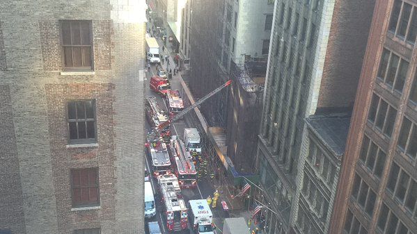 The FDNY says it's responding to a building