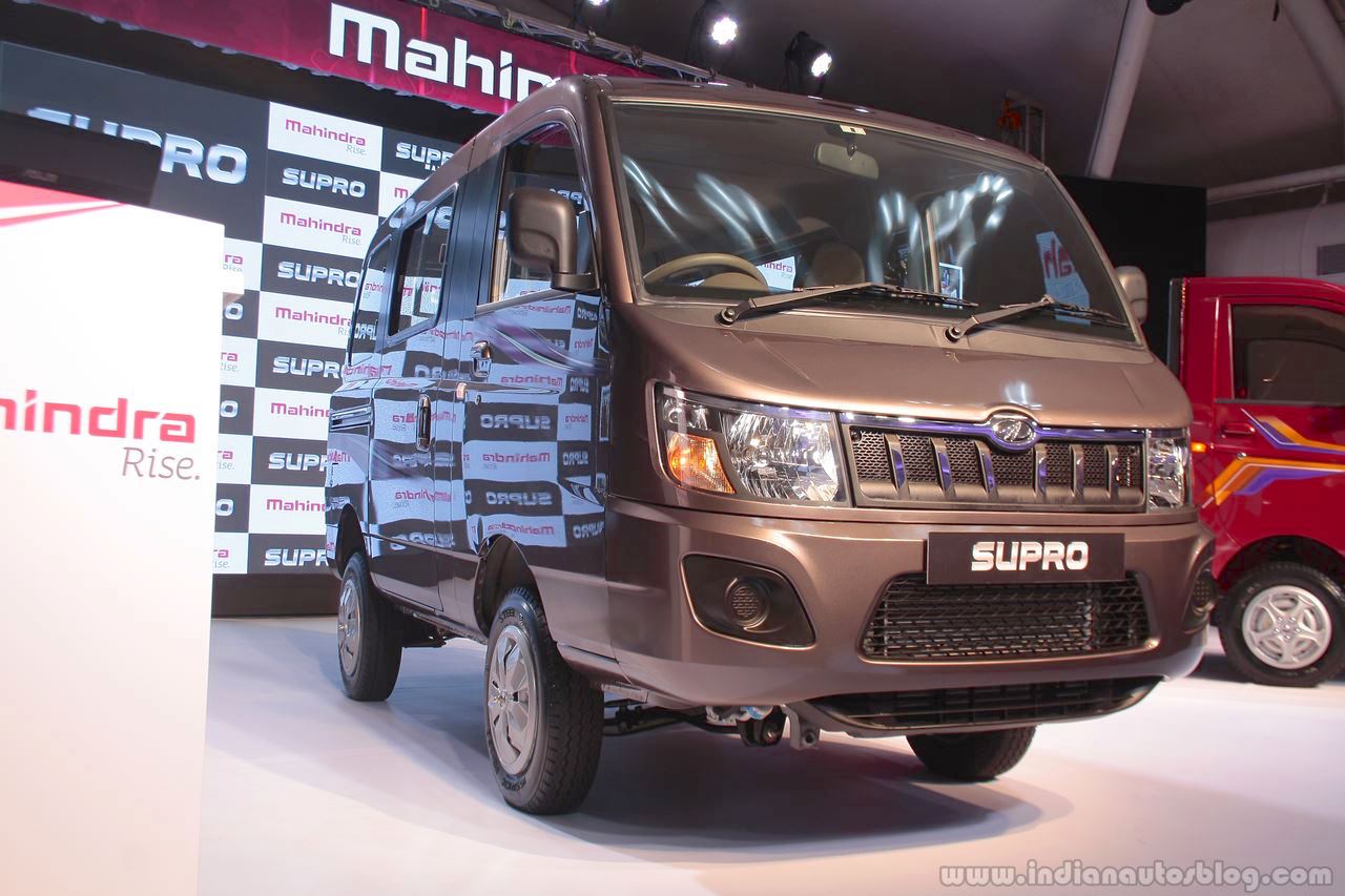 Mahindra Supro Van front quarter angle