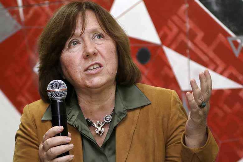 Belarusian Writer Svetlana Alexievich wins the 2015 Nobel Prize in Literature