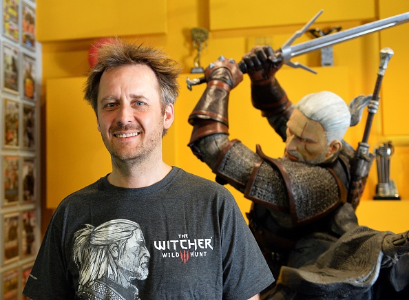 Marcin Iwinski co-founder of CD Project Red company which created computer game 'The Witcher 3 Wild Hunt&#039