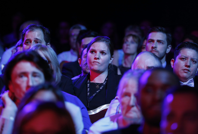 The debate audience was warm to Sanders