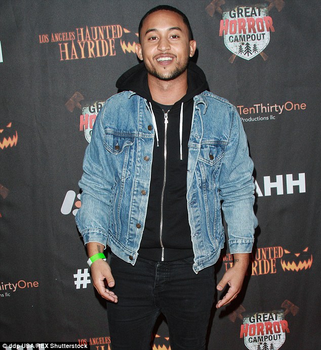 The host Tahj Mowry shown earlier this month in Los Angeles hosted the Halloween party