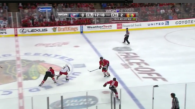 This is why Marian Hossa is one of the best two-way players ever