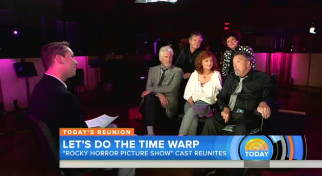 Susan Sarandon & Tim Curry reunite with Rocky Horror Picture Show cast for