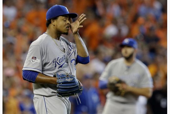 Kansas City Royals starting pitcher Edinson Volquez says he believes the Royals and Jays have put the bad blood of the regular season behind them