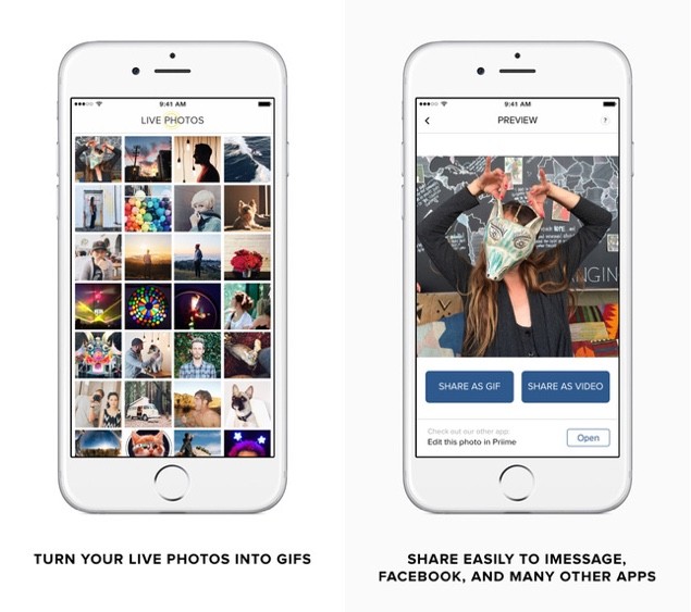 iPhone 6s users can now share Live Photos as animated GIFs