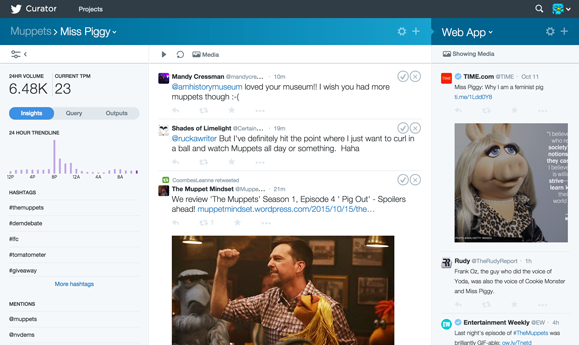 Twitter's new Curator tool