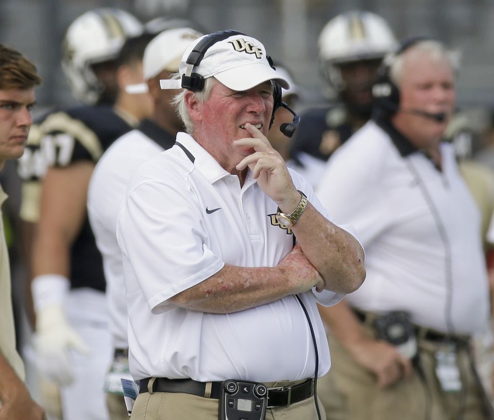 O'Leary retiring as UCF's football coach