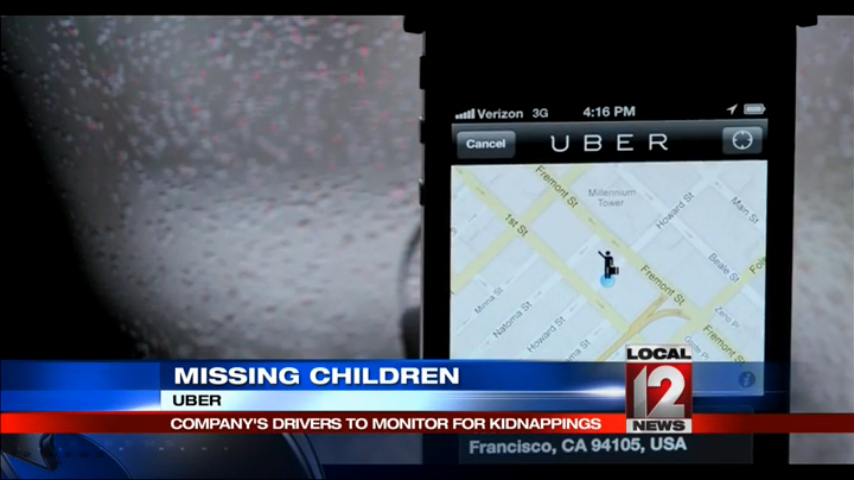 Uber drivers to receive Amber alerts under new partnership