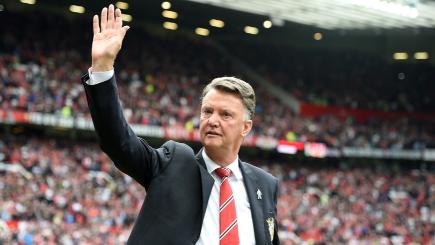 Louis van Gaal's Manchester United side take on Wolfsburg on Wednesday