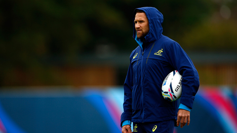 Wallabies number 12 Matt Giteau has been strugling with a rib injury over the past week