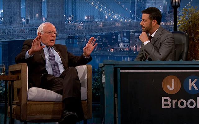 JimmyKimmel-BernieSanders